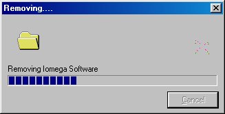 Removing software...