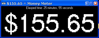 Click to view Money Meter 1.00 screenshot