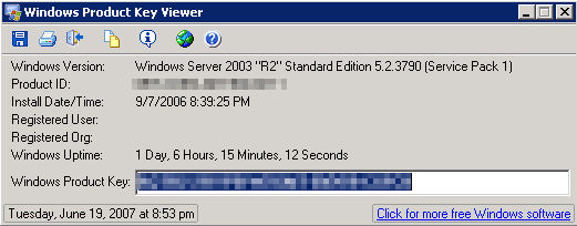 Windows Server 2003 Enterprise Serial Key