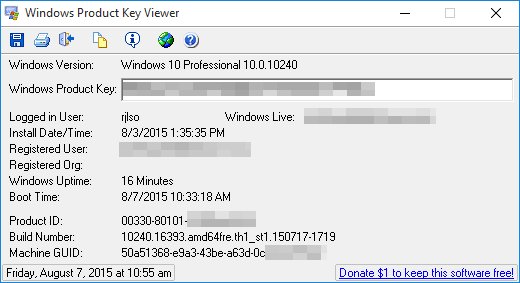 Windows 10 example